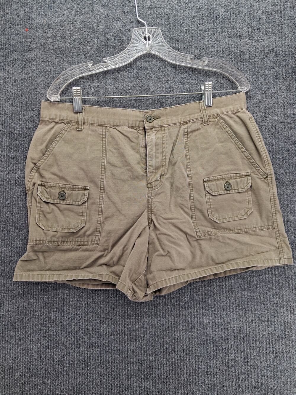 Fashion Bug Shorts Womens Size 14 Cargo Ripstop Outdoors